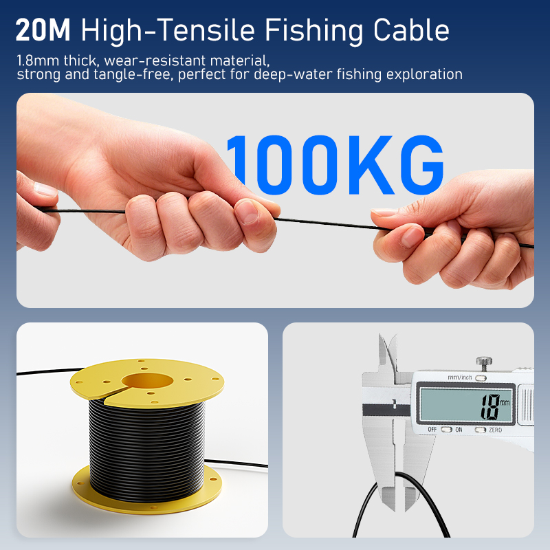 Buscador de peces portátil con - Fishing Camera reseña y precio